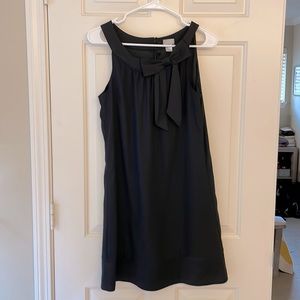 h&m black dress with bow Miu Miu Black Mini Dress With Sequin Straps And Bow Size Italian 38 main image 1
